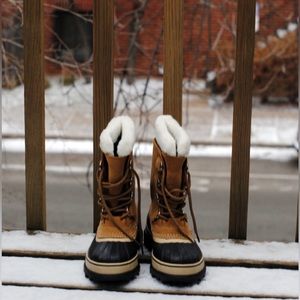 SOREL WOMENS CARIBOU WINTER BOOTS